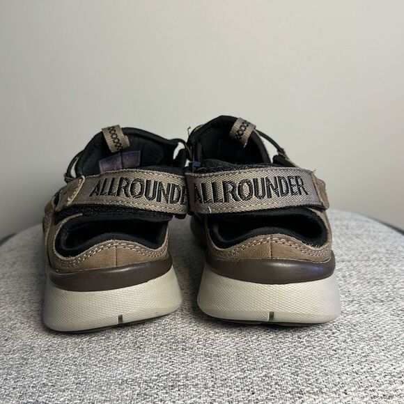 Mephisto Allrounder Men's Maroon Praline Nubuck Leather Sandal - Picture 6 of 9